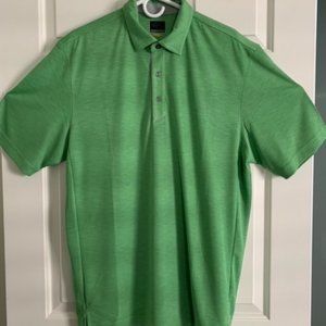 Greg Norman Play Dry Short Sleeve Light Green w/Gray colored details Polo Size L